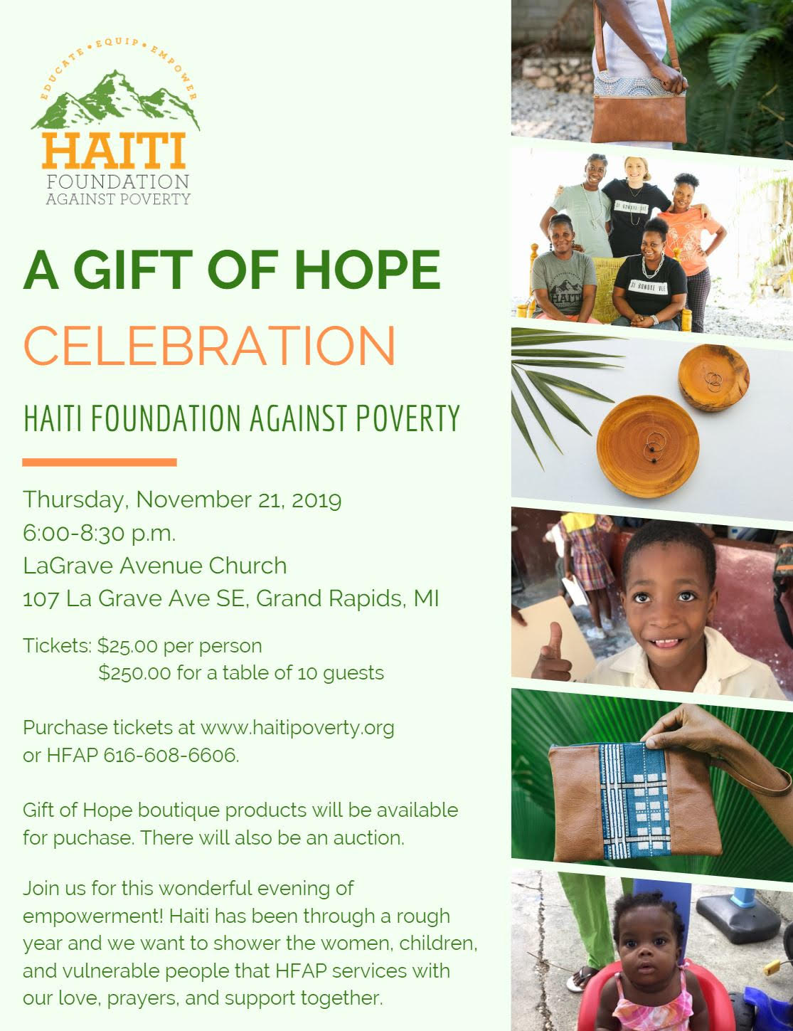 Events Haiti Foundation Against Poverty